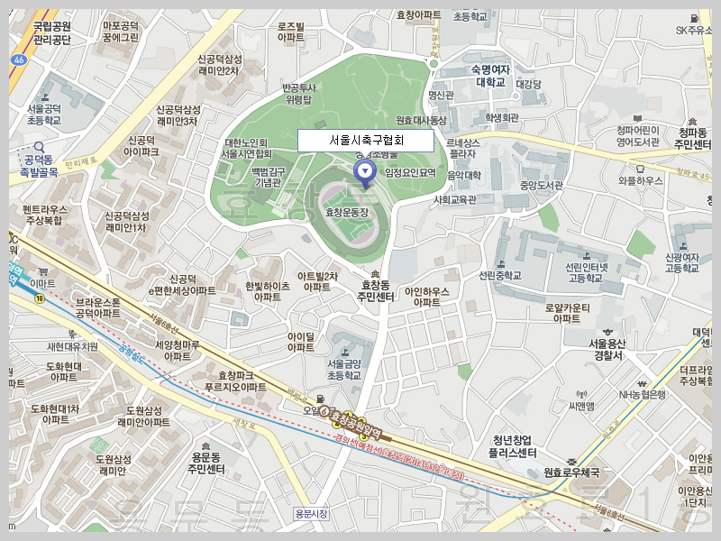 서울시 용산구 효창원로 177-15 효창운동장 2층(140-897)